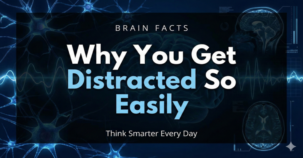 Surprising Brain Facts You Get Distracted Easily