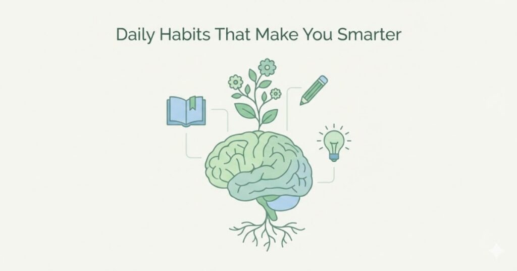 daily habits that make you smarter illustration